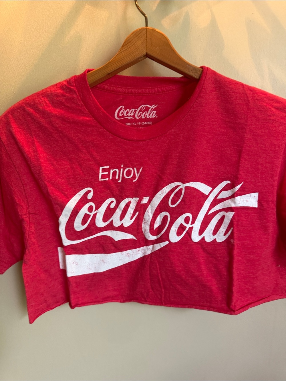 Coca-Cola Red Tee with White Logo